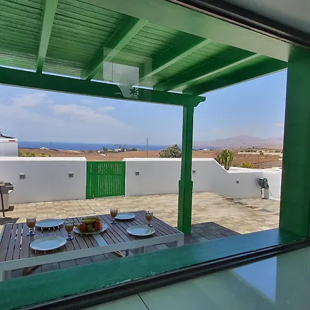 Semesterbostad Typical Canarian House With Fabulous Sea Views