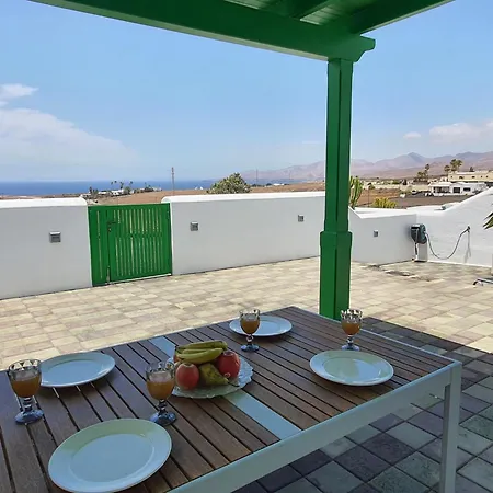 Semesterbostad Typical Canarian House With Fabulous Sea Views *